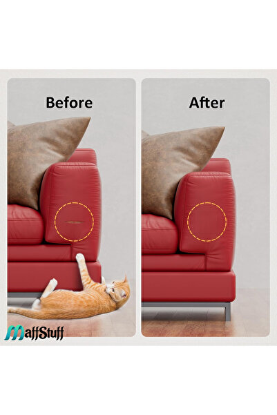 MaffStuff Self-adhesive Eco-leather Foil 50x138cm Red 📦