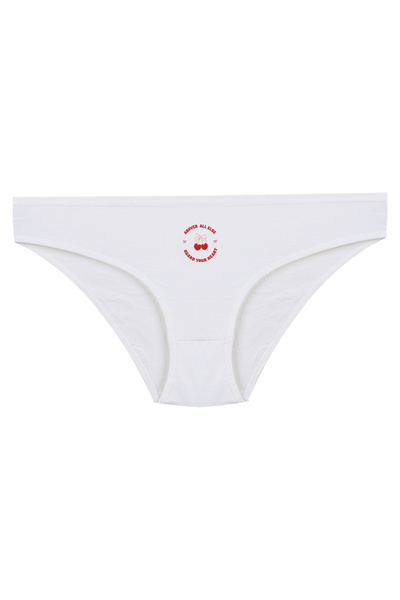 koza iç giyim Chiloți lycra din bumbac cu model, 5 piese