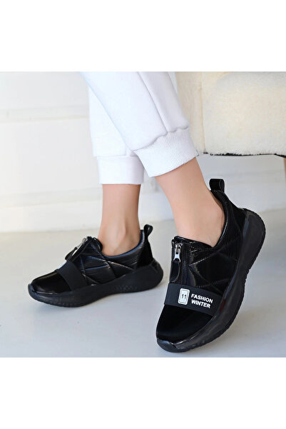 ALFA AKSESUAR 03 Nikeo Black Parachute Black Sole Sneakers