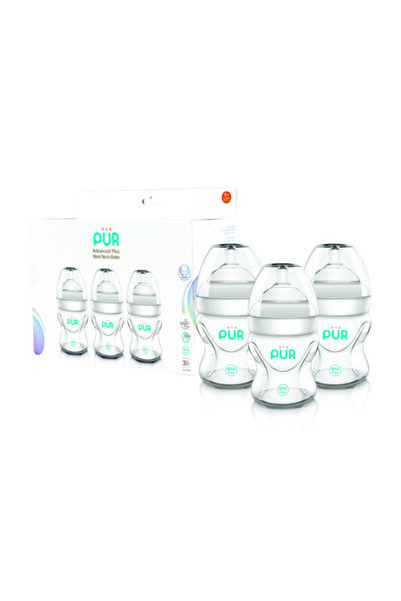 Pür PUR 9815 – ADVANCED PLUS WIDE MOUTH BOTTLE SET 3 X 150ML
