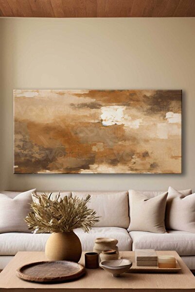 Voovart Modern Soyut Dekoratif Kanvas Tablo - VOOV3019