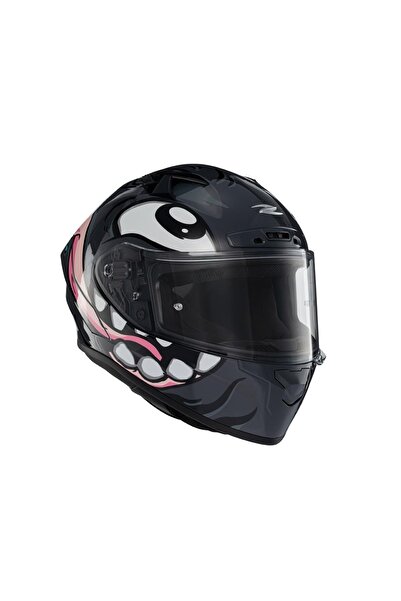 ZEUS ZS-826 BK12 Gray Kapalı Kask (Pinlock Dahil)