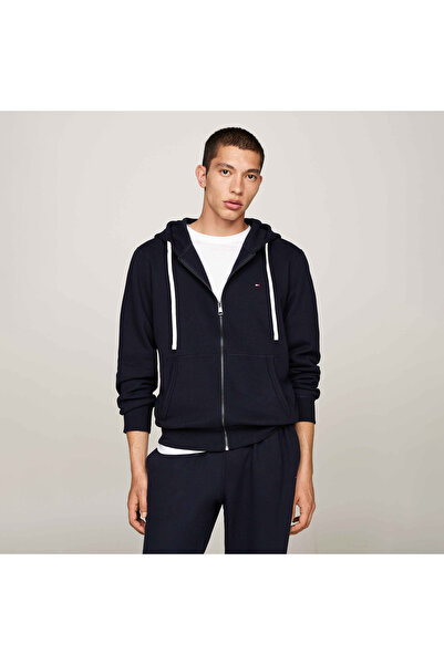 Tommy Hilfiger Erkek Mavi Sweatshirt