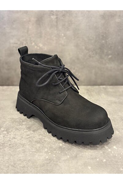 NISH Cizme din piele naturală realizate manual