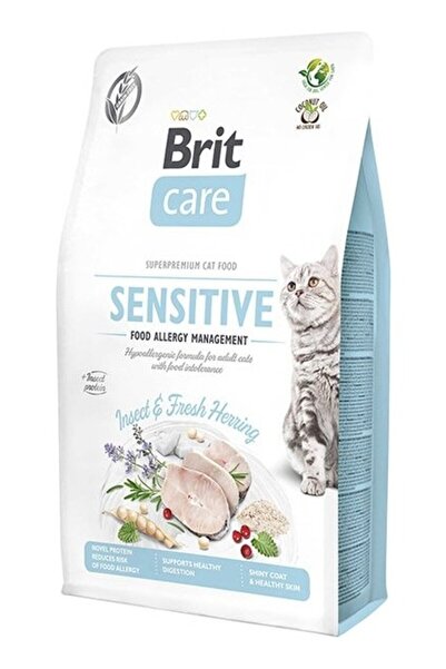 Brit Care Hipoalerjenik Sensitive Ringa Balıklı & Böcekli Tahılsız Hassas Yet...