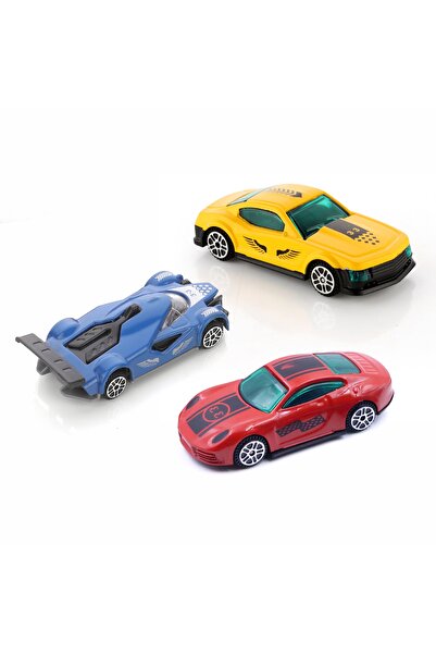 Chanak Die Cast Metal Racing Car, Free Wheel Metal Car Set, Street Racer Car For Kids Above 3 Years
