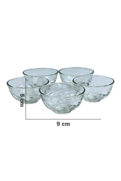Meven Set Beauty Glass yogurt set 5 pieces NKLM0904