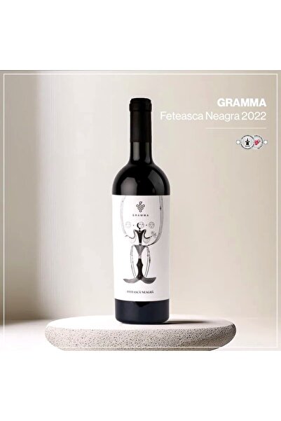 Gramma WINES FETEASCA NEAGRA 2022 - BEST LABEL DESIGNE TROPHY - DRY - 0.75 l,...