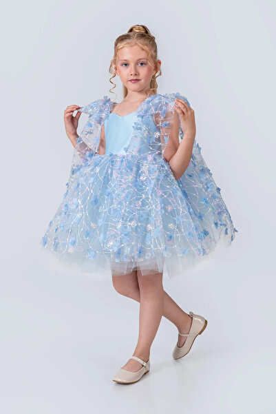 vestitino Papatya Model Girl's Evening Dress