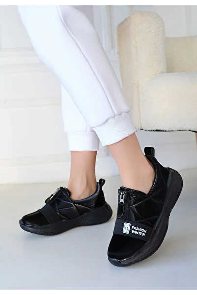 ALFA AKSESUAR 03 Nikeo Black Parachute Black Sole Sneakers