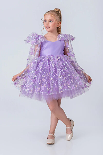 vestitino Papatya Model Girl's Evening Dress