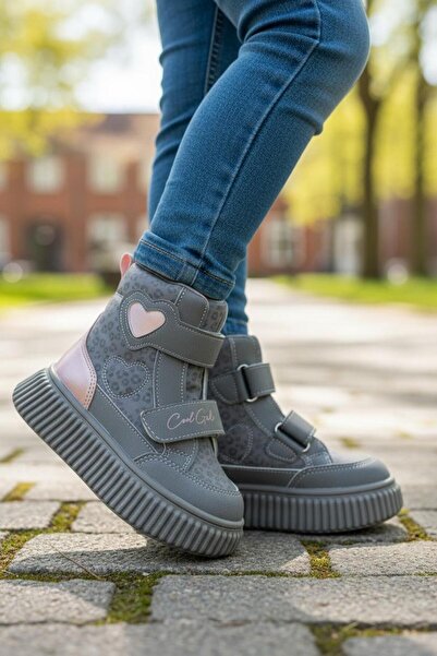 Cool Alalis Orthopedic Girl's Preschool Gray Boots