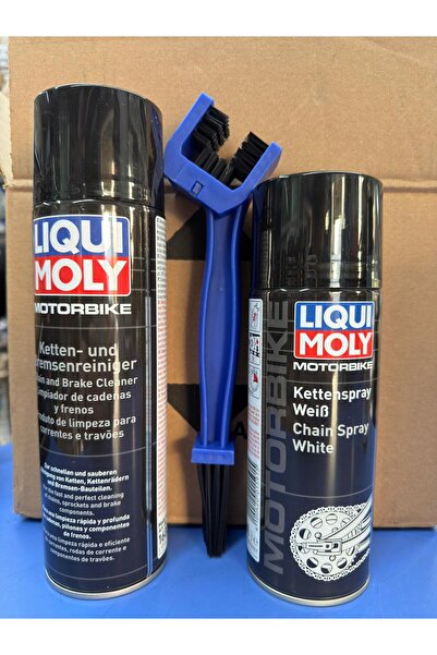 ANLAS Liqui Moly Tam Sentetik Zincir Yağlama ve Zincir ve Balata Temizleme Sp...