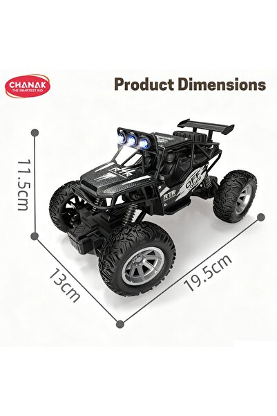 Chanak Explorer 1:20 Scale RC Off-Road Climbing Car, Alloy Version Rechargeable (Color as per availability)