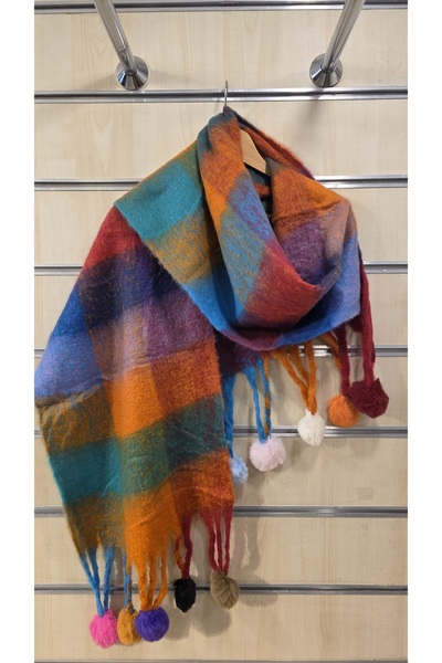 trendbysena Γυναικείο κασκόλ με απαλή υφή