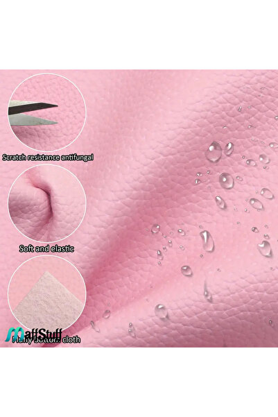 MaffStuff Self-adhesive Eco-leather Foil 50x138cm Pink 📦