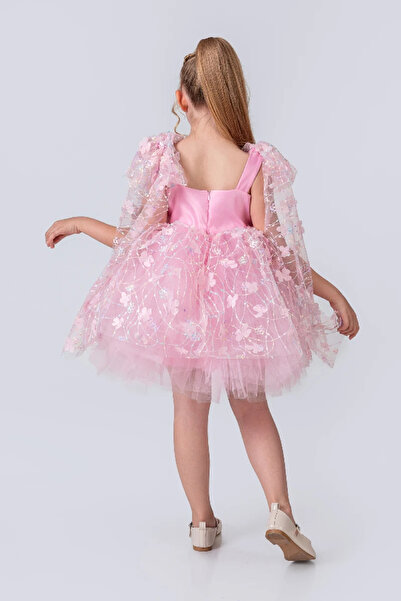 vestitino Papatya Model Girl's Evening Dress