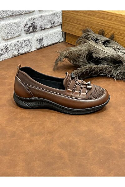 Deritarz Comfortable Soft Lioss Women's Mother Shoes with Orthopedic Stones