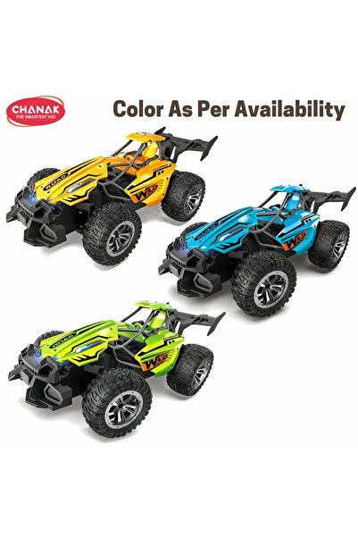 Chanak Wild Road 1:20 Scale RC Car 2.4GHz high-speed off-road vehicle with LED (Color as per Availability)