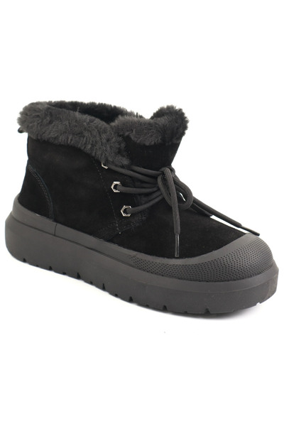 Energy Women's boots I1400-black velour-41