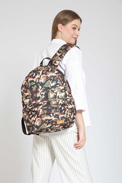 street&bagdnz حقيبة ظهر عسكرية للجنسين بنمط مموه مقاومة للماء للاستخدام اليوم...