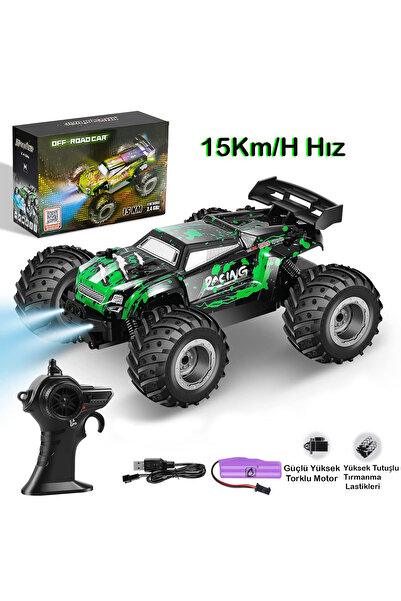 Brother Toys 15 Km/H Hız Yapan Uzaktan Kumandalı Şarjlı Arazi Aracı Oyuncak A...