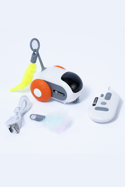 Hubspet Hareketli Kedi Oyuncak Arabası | Uzaktan Kumandalı, Şarjlı, Sensörlü,...