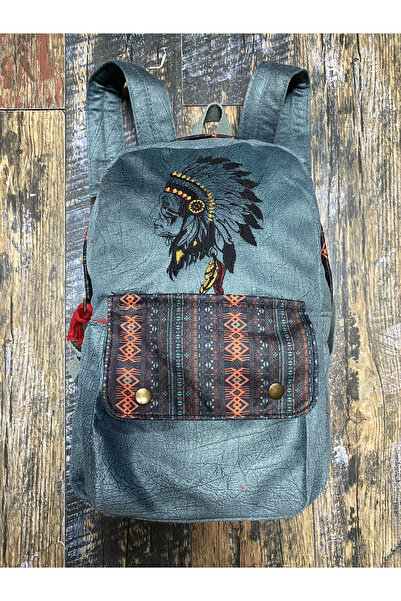 street&bagdnz Αυθεντικό μποέμικο κεντημένο έθνικ σακίδιο πλάτης ταξιδιού
