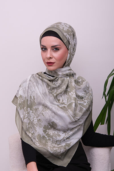 49eyşanipek Opal Harmony Patterned Digital Soft Shawl