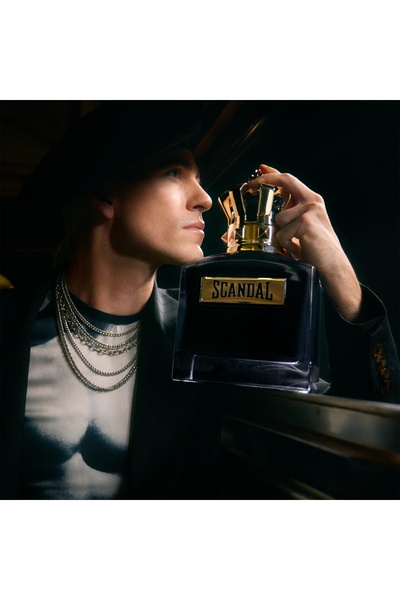 Jean Paul Gaultier Scandal Pour Homme Intense Gift Set, EDP 100 ml + Shower Gel, 75 ml + mini 10 ml