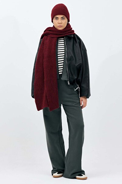 Buly Ribbed Knitted Scarf