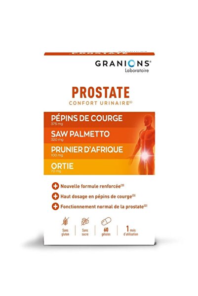 Granions Nutritional supplement, Granions, 60 capsules, urinary comfort, 100%