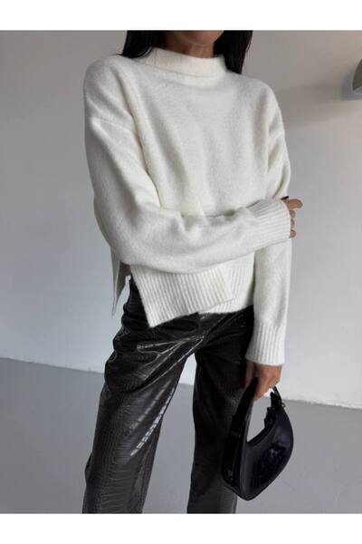 ossons Pulover de tricotaj cu guler înalt