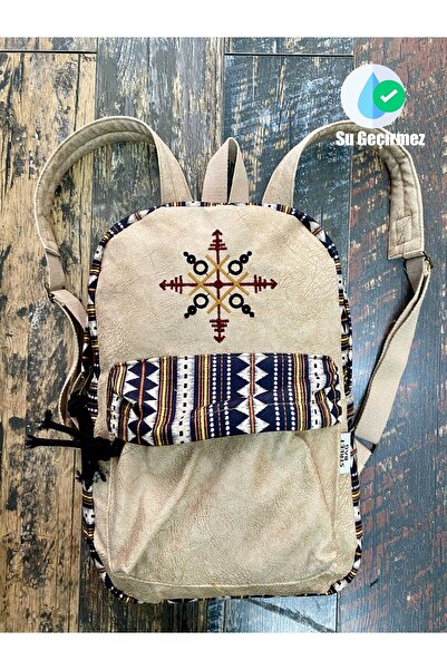 street&bagdnz حقيبة ظهر مقاومة للماء من Nubi العرقية الأصيلة البوهيمية المطرز...