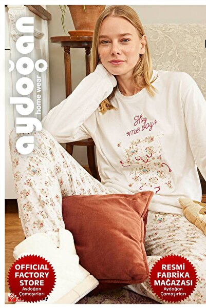 Aydoğan Women's Thermal Pajama Set – Warm and Comfortable Loungewear