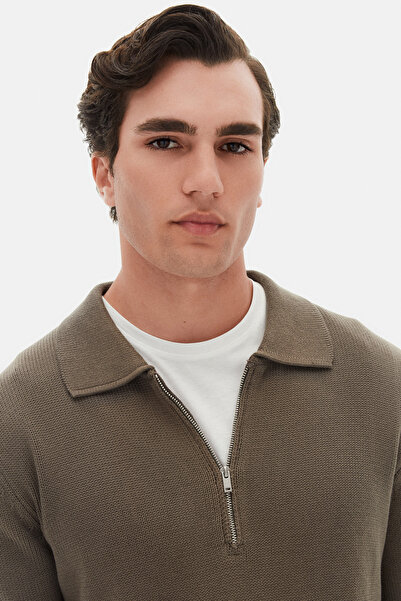 Twn Relaxed Fit Mink Sweater