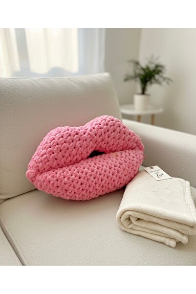 FİYONK ÖRGÜ DÜKKANI Dudak Yastık