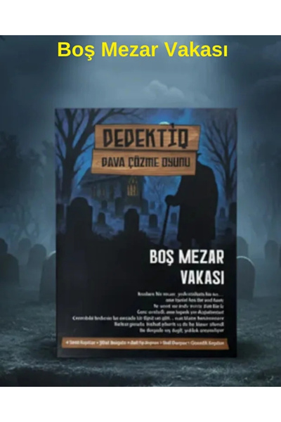 ebuuconcept Dedektif Dava Çözme Oyunu – Boş Mezar Vakası | Gizem ve Soruşturm...