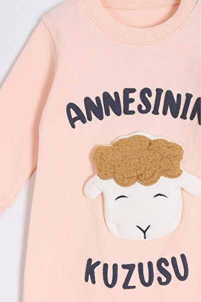 Little Baby Combed Cotton " MOTHER'S LAMB " Baby Onesie