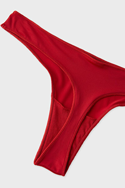 Yohannes Club Women'S, Cotton Basic Thong String Panties, Red Christmas Pack, 2-Pack,