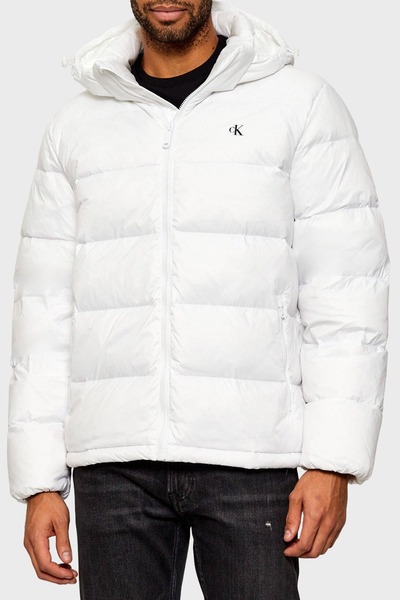 Calvin Klein Erkek Naylon Zip Off Hooded Ceket