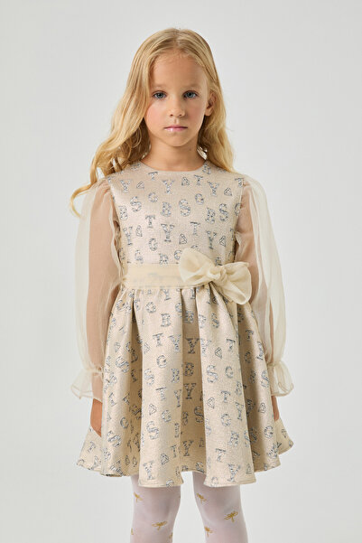 Tyess Girl Patterned Dress