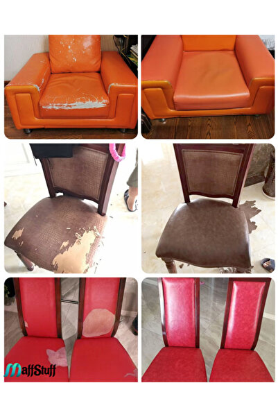 MaffStuff Self-adhesive Eco-leather Foil 50x138cm Orange 📦