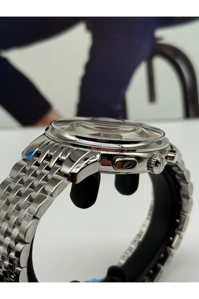 Hislon Classic Men's Watch with Moon Phase 5 Atm Waterproof with 3 Years Warranty