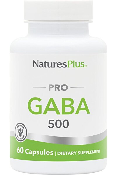 NaturesPlus PRO GABA 500 mg - 60 Caps
