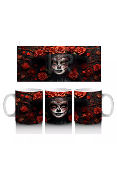 Wisdom Rain Bembeyaz Mask in the Dark of the Rose – Gift Coffee Mug
