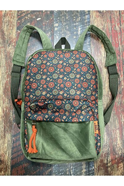 street&bagdnz Lycian Ethnic Authentic Bohemian Patterned Backpack Daily Use Travel Bag