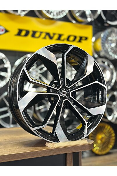 RC Renault Megane Icon 18" Jant Takımı – 7.5J 5x114.3 ET45 66.1 – Black Finis...