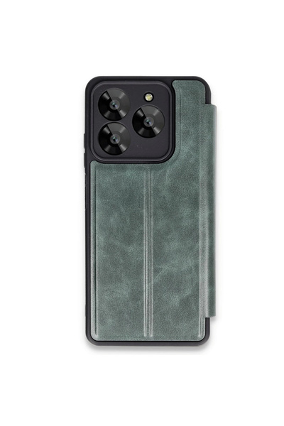 eco port غطاء حماية متنقل من جنرال موبايل إيرا 30 - أخضر داكن