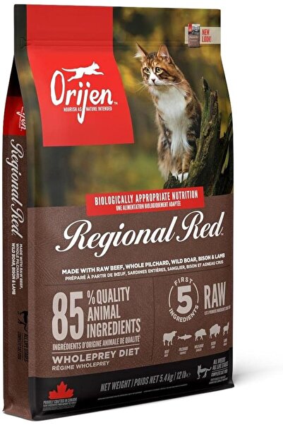 Orijen Regional Red, Karışık Etli, Kedi Maması, 1.8 kg